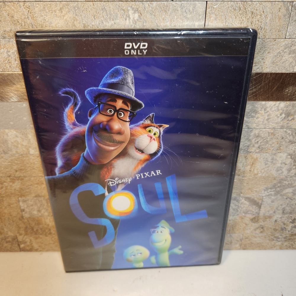 Disney Pixar Soul DVD 2021 Jamie Foxx Tina Fey New Sealed PG Animation Movie